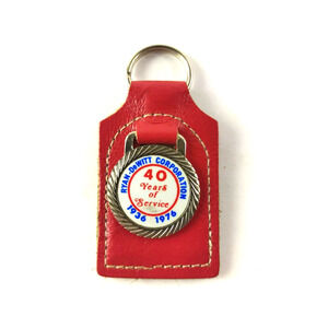 Ryan - De Witt Corporation 40 Years Of Service Exxon Keychain
